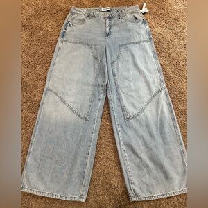RSQ Women’s Mid Rise Wide Leg Jean NWT Size 28